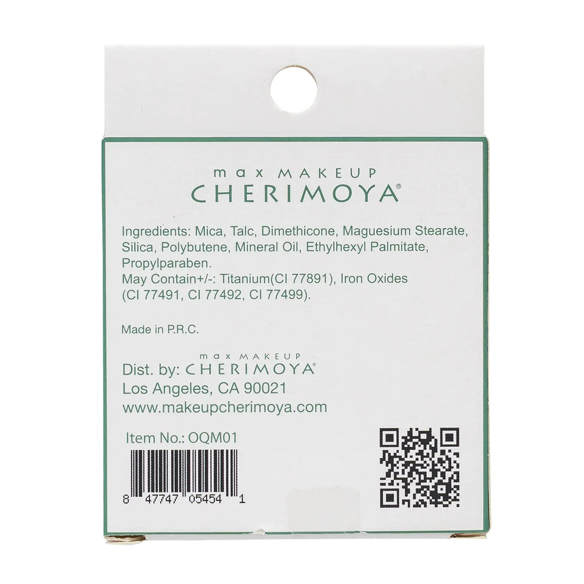 Max Makeup Cherimoya Mineral Compact Powder SPF 20 - Porcelain — vista 5 del producto