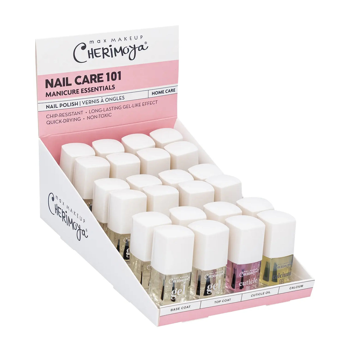 Max Makeup Cherimoya Nail Care 101 Manicure Essentials Nail Polish 0.5oz - Assorted Colors — vista 2 del producto