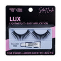Back of adhesive glue tube included with Select Lash Lux eyelashes