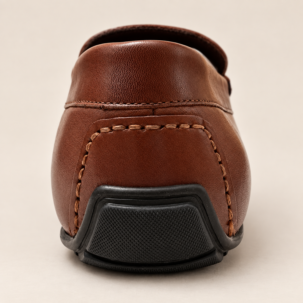 Anthony Veer Men’s Cleveland Driver Loafers – Saddle Tan — vista 4 del producto