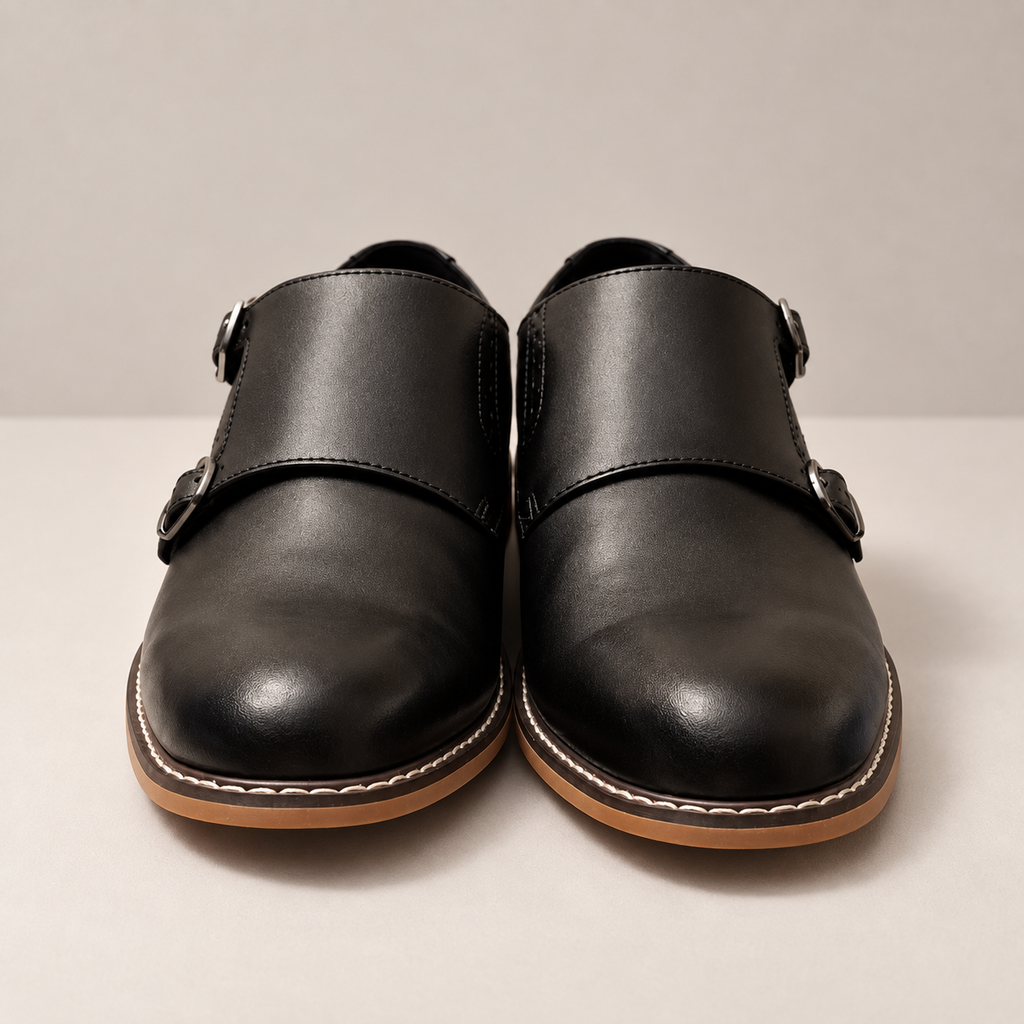 Bar III Men’s Jesse Dress Shoes – Black — vista 4 del producto