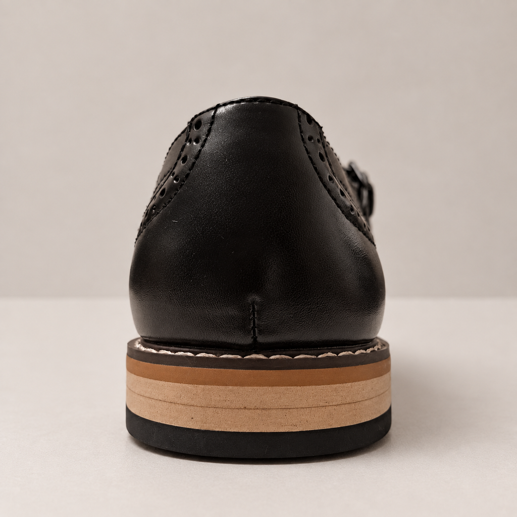 Bar III Men’s Jesse Dress Shoes – Black — vista 6 del producto