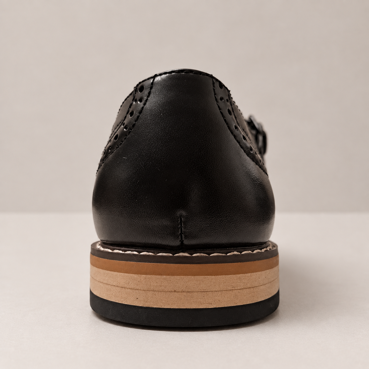 Bar III Men’s Jesse Dress Shoes – Black — vista 6 del producto