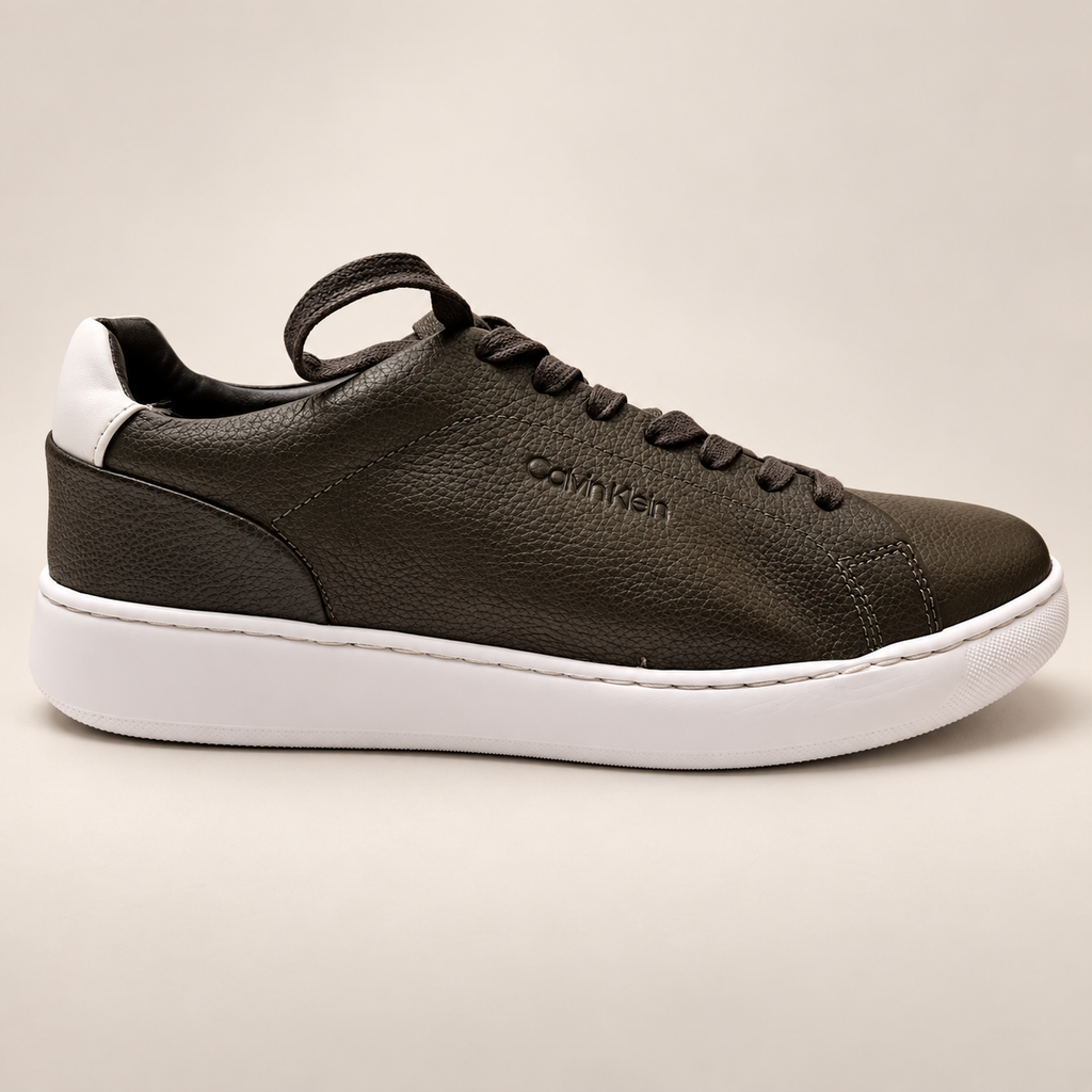 Calvin Klein Men’s Falconi Tumbled Sneakers — vista 3 del producto