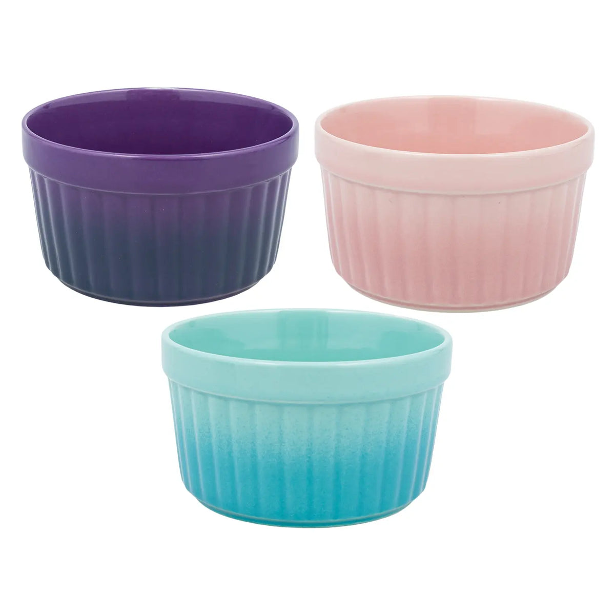 Set de 6 ramekins Crockpot de gres de 12 oz, colores surtidos, imagen del producto