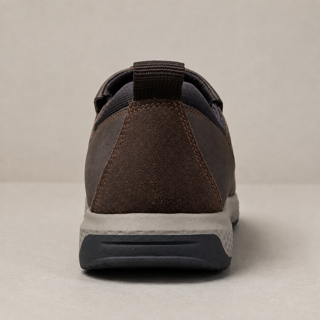 Dockers Men’s Albright Dark Brown Slip-On Shoes — vista 3 del producto