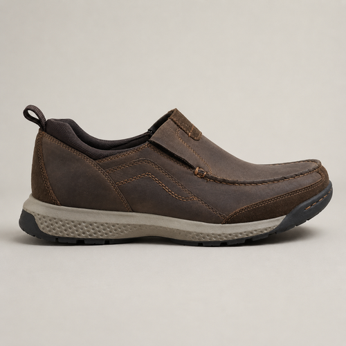 Dockers Men’s Albright Dark Brown Slip-On Shoes — vista 2 del producto