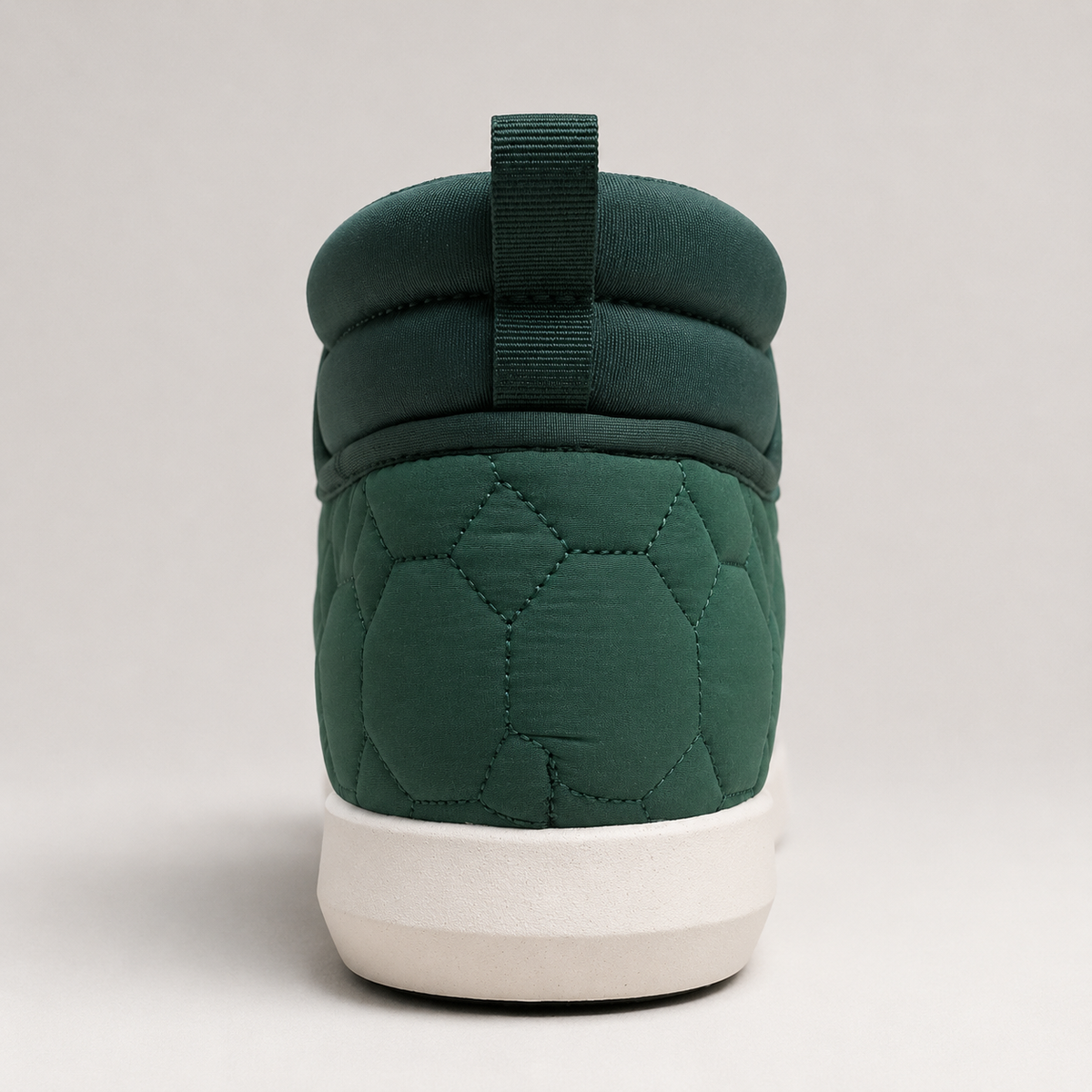 Sun + Stone Men’s Fin Teal Puffer Ankle Boots — vista 4 del producto