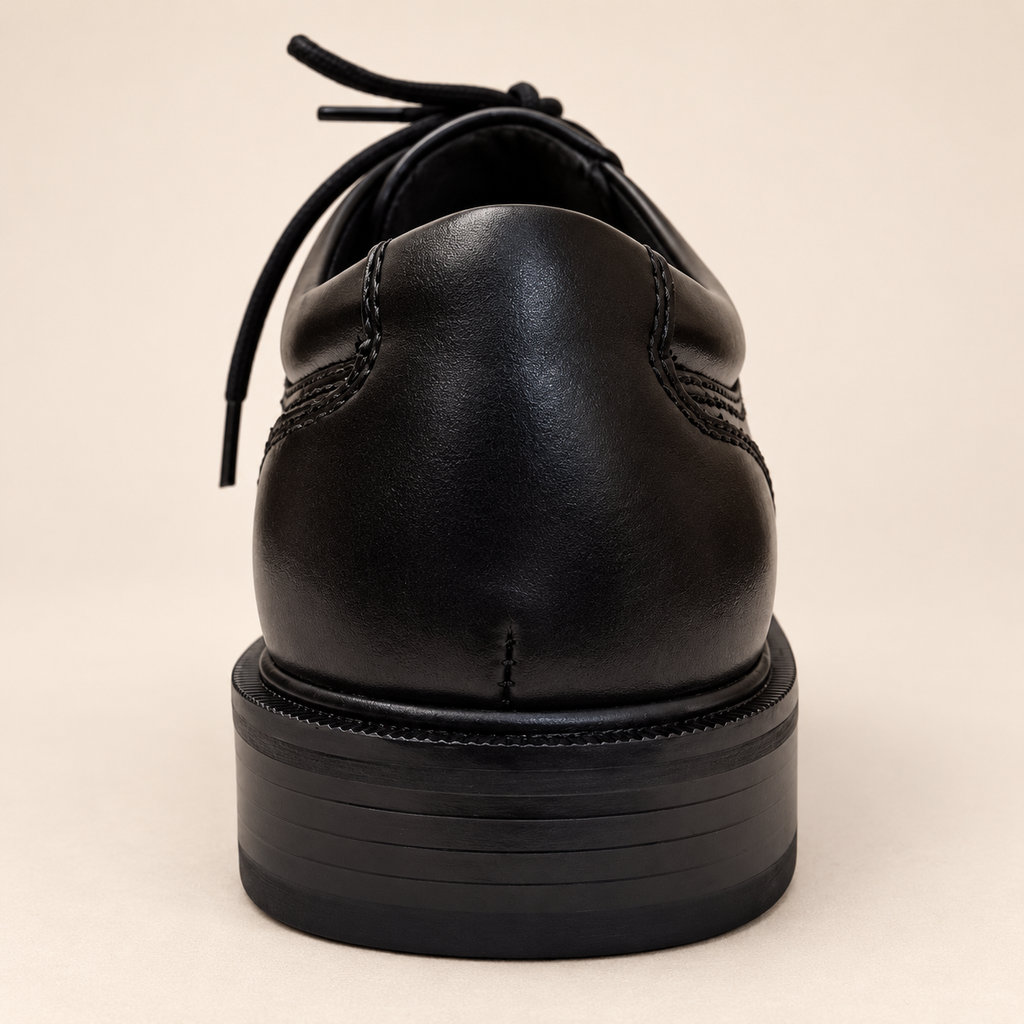 Nunn Bush Men’s Marvin St. Dress Shoes – Black — vista 3 del producto