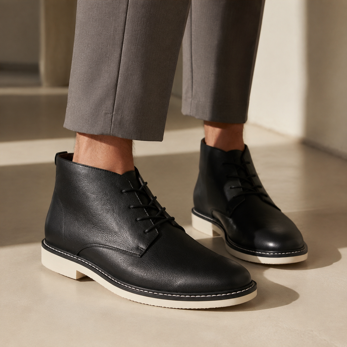 Unlisted by Kenneth Cole Men’s Peyton Chukka Boots — imagen principal del producto