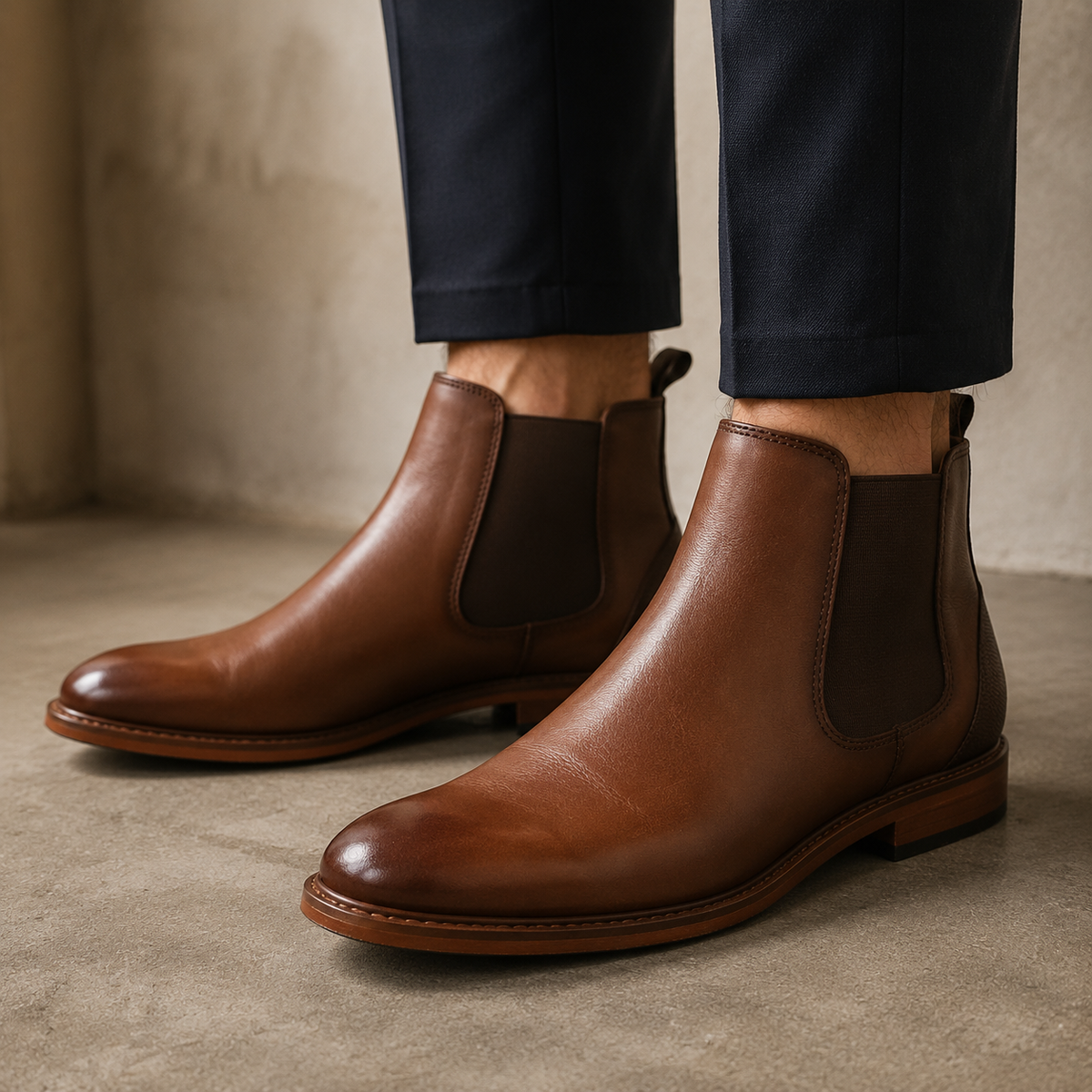 Bar III Men’s Ricky Tan Chelsea Boots — imagen principal del producto