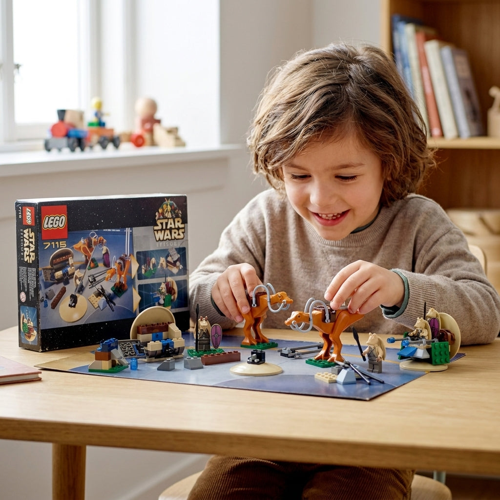 Vintage LEGO Star Wars #7115 – Gungan Patrol — vista 3 del producto
