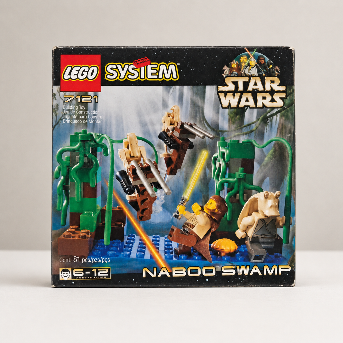 Vintage LEGO Star Wars #7121 – Naboo Swamp — vista 2 del producto