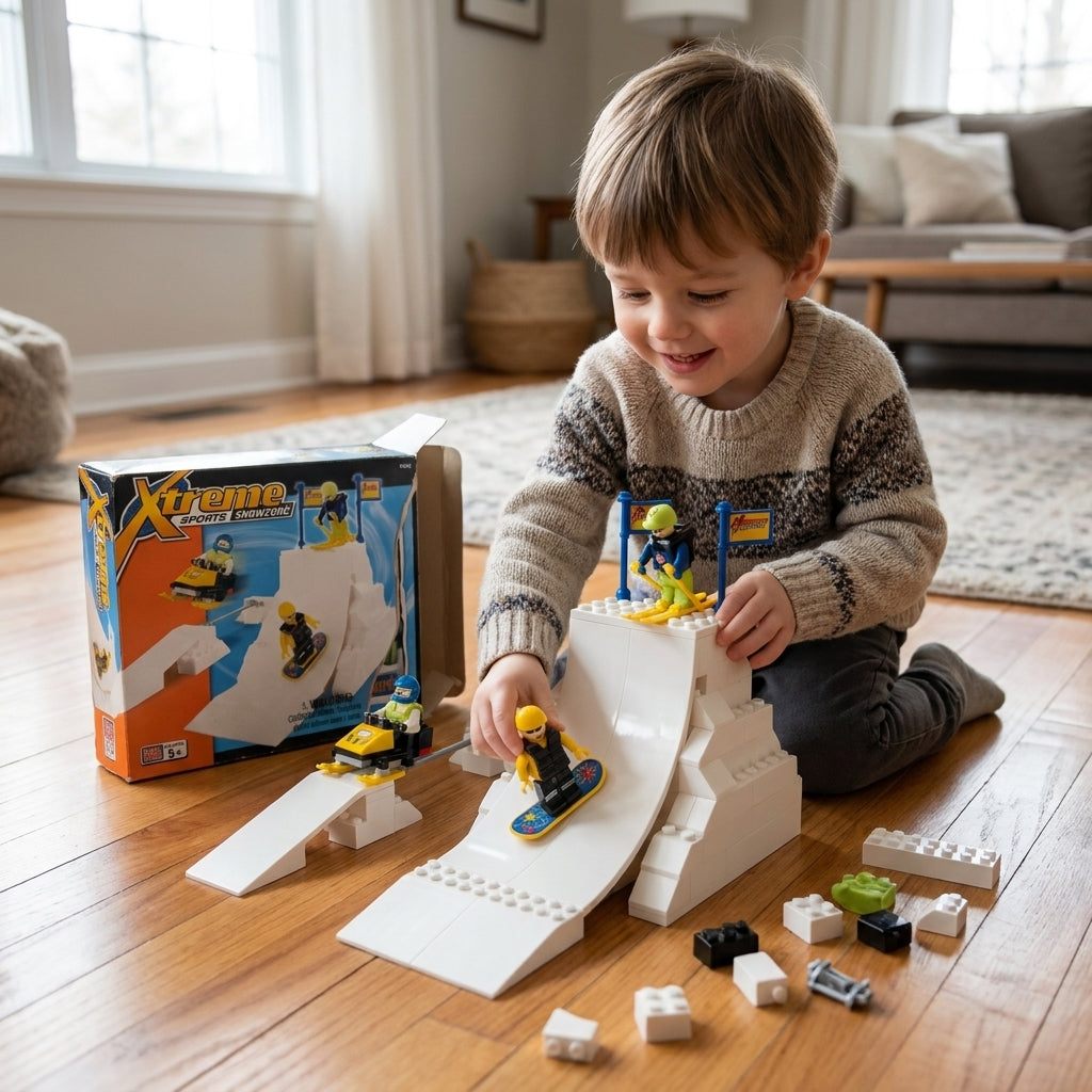 Vintage Mega Bloks Xtreme Sports Snowzone — vista 4 del producto