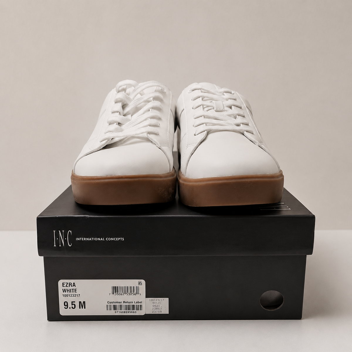INC International Concepts Men’s Ezra Gum-Sole Sneakers — vista 5 del producto