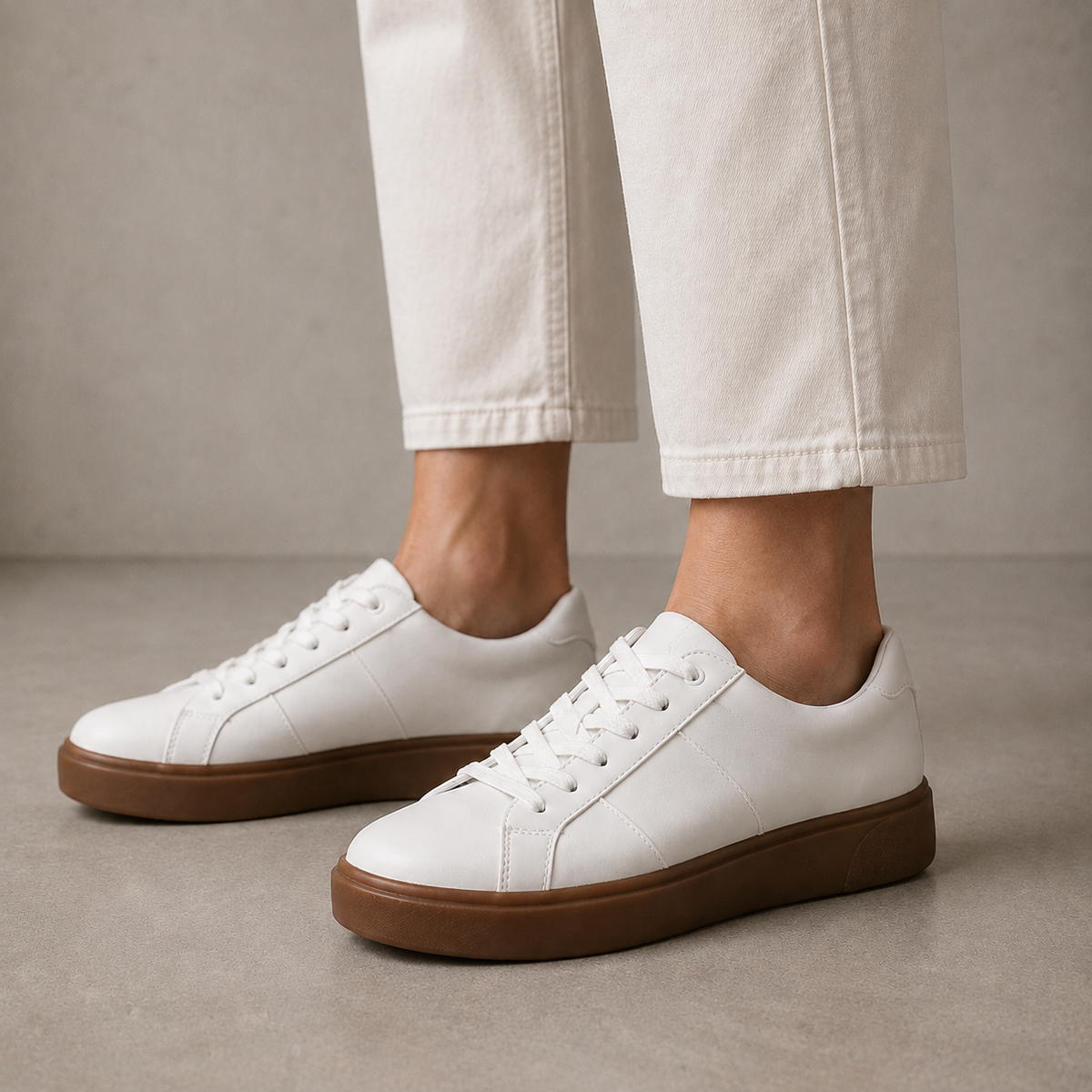 INC International Concepts Men’s Ezra Gum-Sole Sneakers — imagen principal del producto