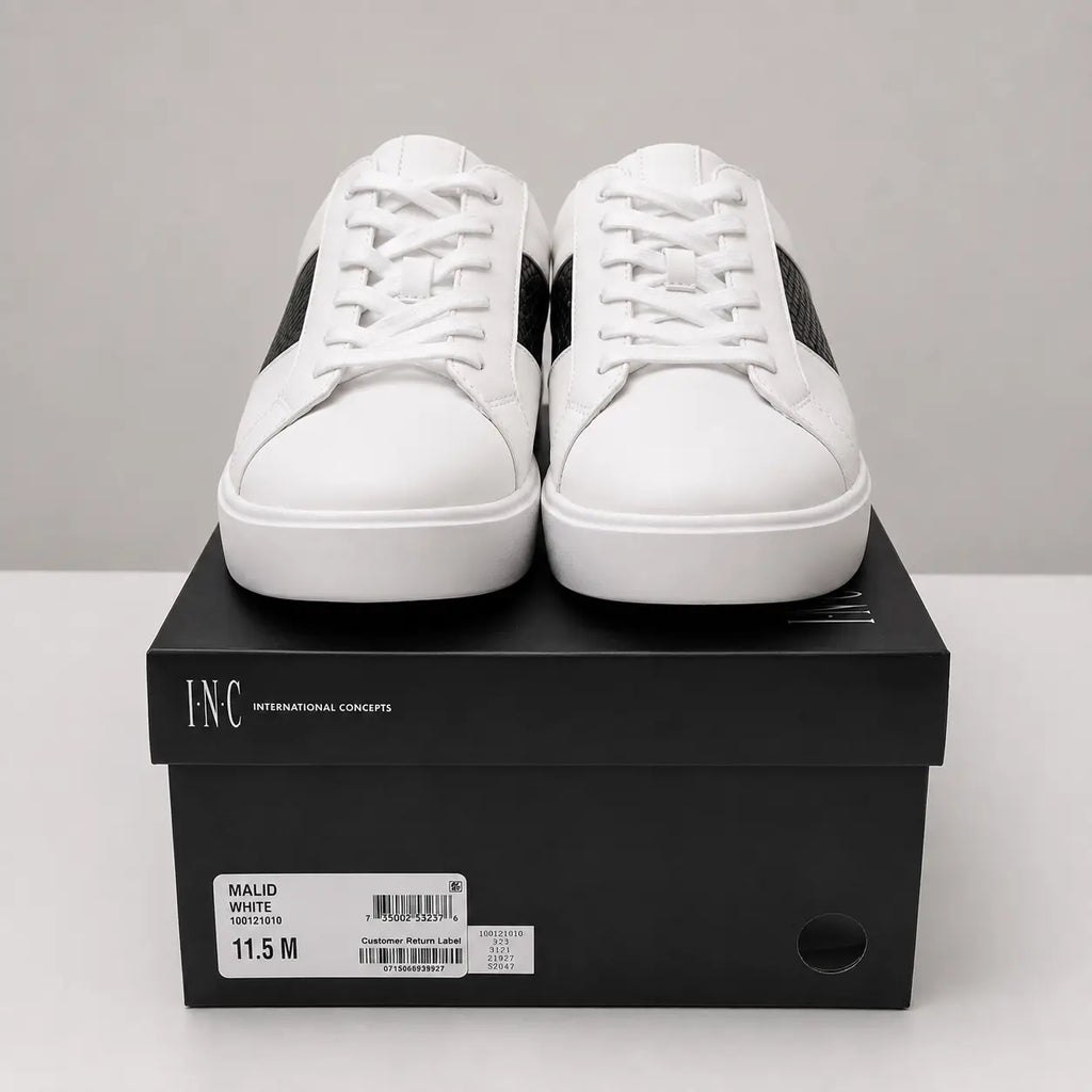 INC International Concepts Men’s Malid White Sneakers — vista 5 del producto